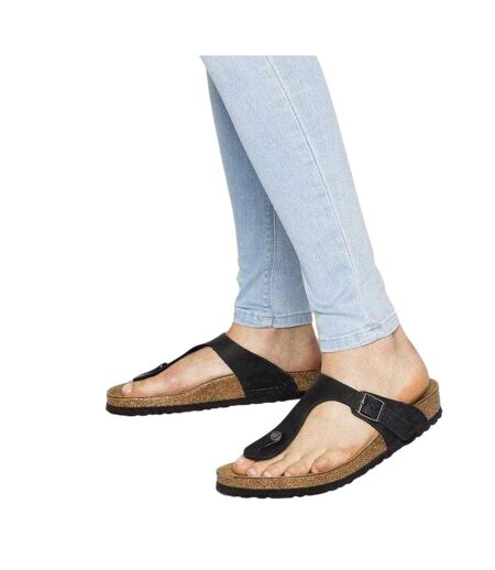 Tongs Gizeh Femme Noir Birkenstock