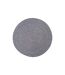 Set de Table Rond Déco Shiny 35cm Gris Foncé-1