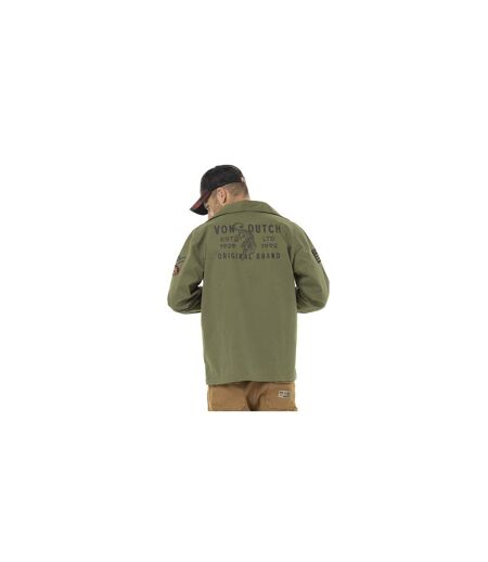 Veste militaire homme en molton et capuche détachable Revolt Vondutch