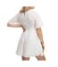 Robe Blanche Femme Vero Moda Closed - 44