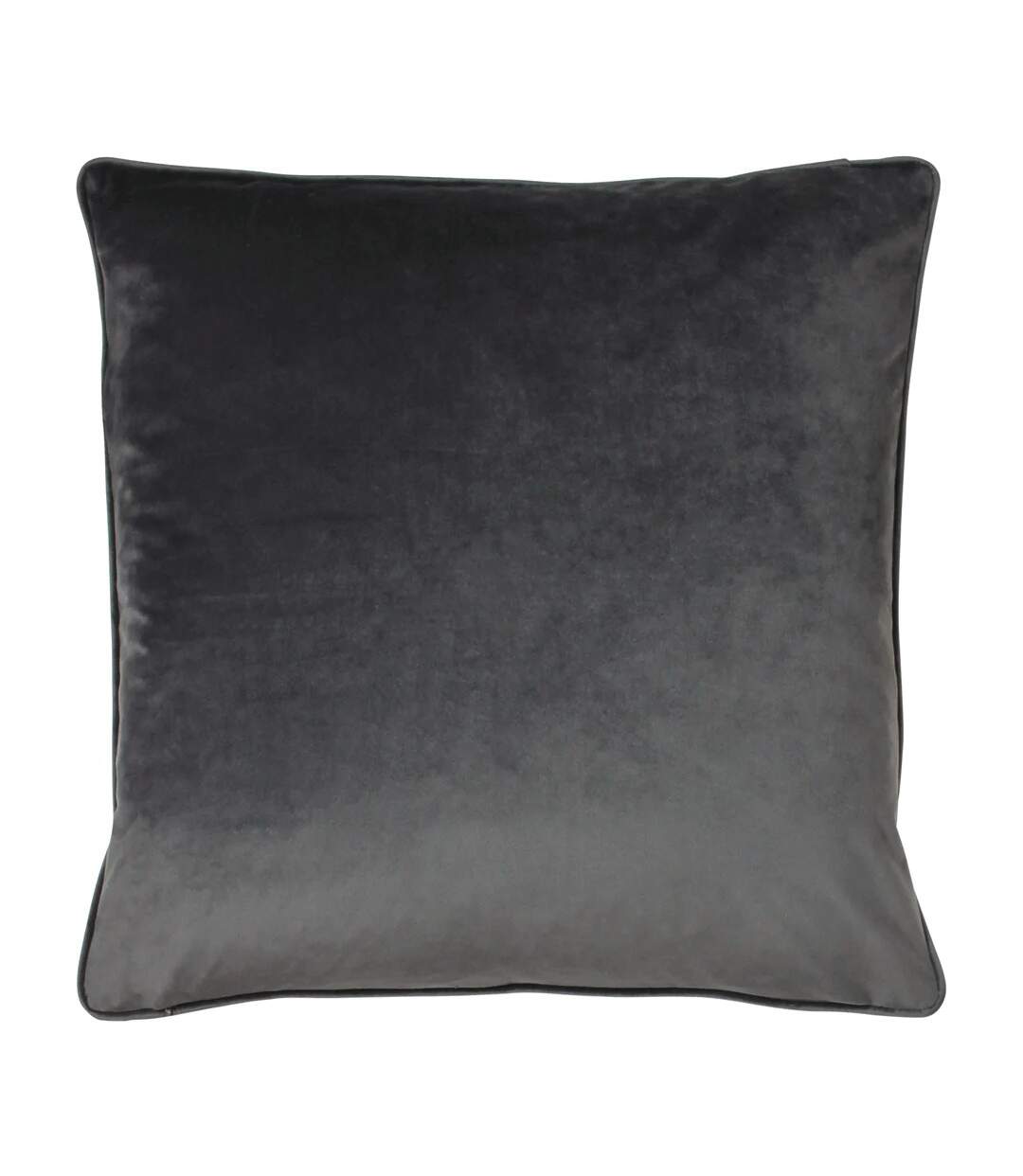 Wisteria velvet square cushion cover one size charcoal Furn-2