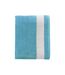 Drap de plage ou drap de bain - 89006 - bleu turquoise - coton velours
