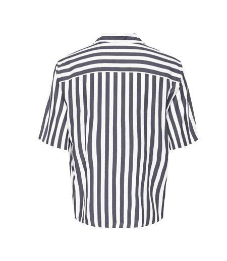 Chemise blanche/grise homme only & sons stes - l