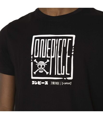 T-shirt en coton homme regular fit avec print One Piece Logo Capslab