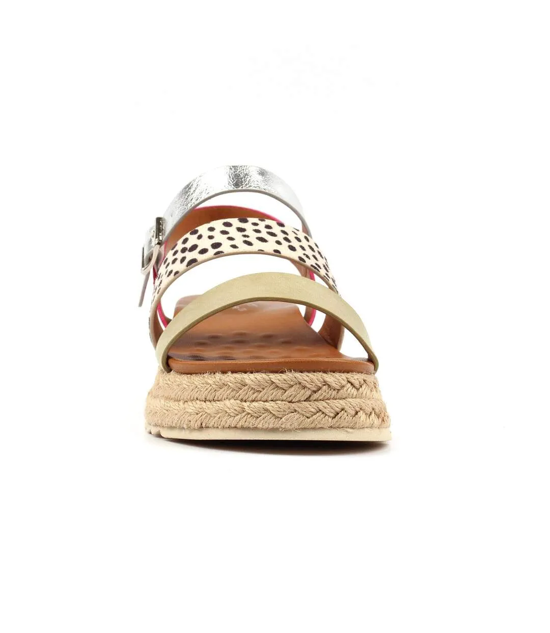 Sandales Summer Femme Vert De Gris Lunar-2