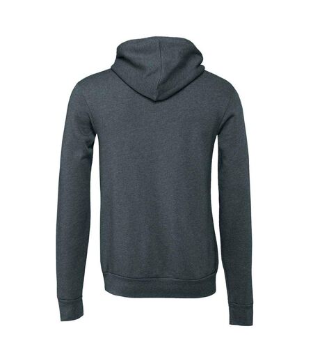 Sweat à capuche adulte ardoise chiné Bella + Canvas