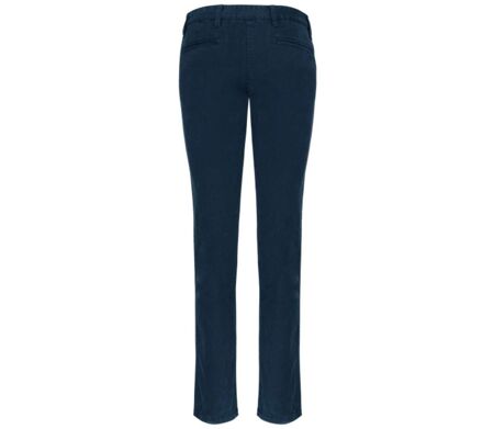Pantalon chino - Femme - PAT741 - bleu marine foncé