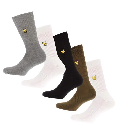 Chaussettes de sport homme noir / blanc / gris Lyle & Scott