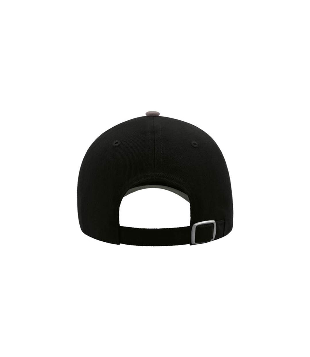 Lot de 2  casquettes en coton épais adulte noir / gris Atlantis-2