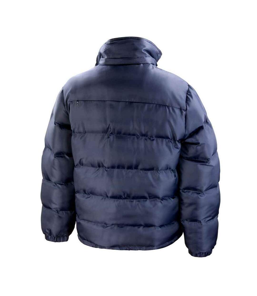 Mens nova lux padded jacket navy Result Core