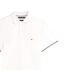Polo Manches Courtes Liquidtip Homme Écru Tommy Hilfiger-2