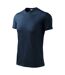 T-shirt Fantasy Homme Bleu Marine Foncé Malfini-3
