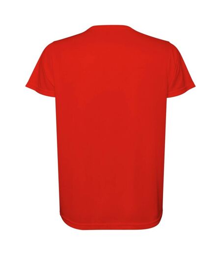 Mens estoril short-sleeved t-shirt red Roly