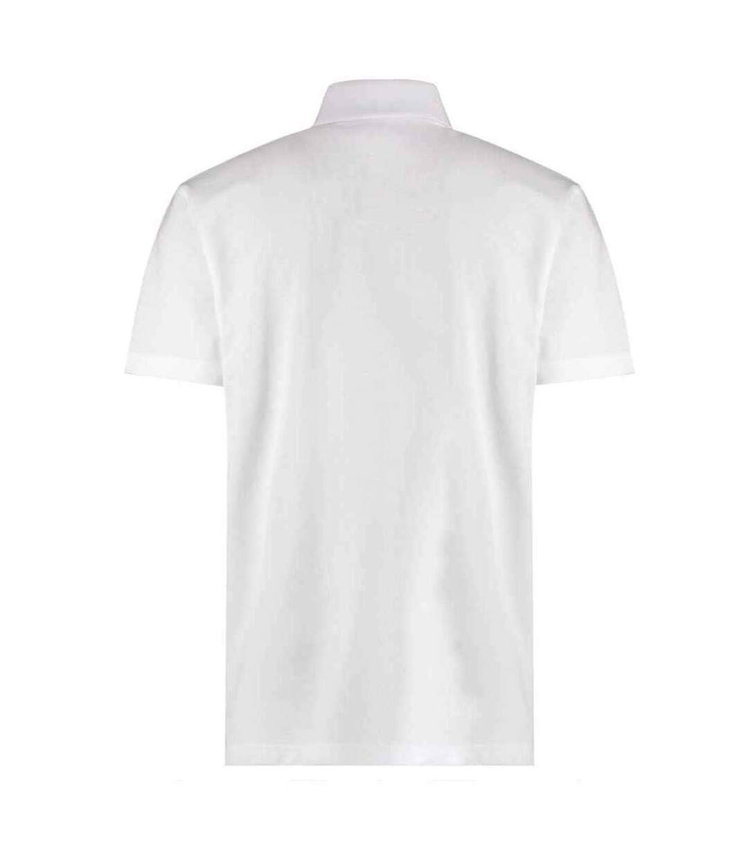 Polo workforce homme blanc Kustom Kit-2