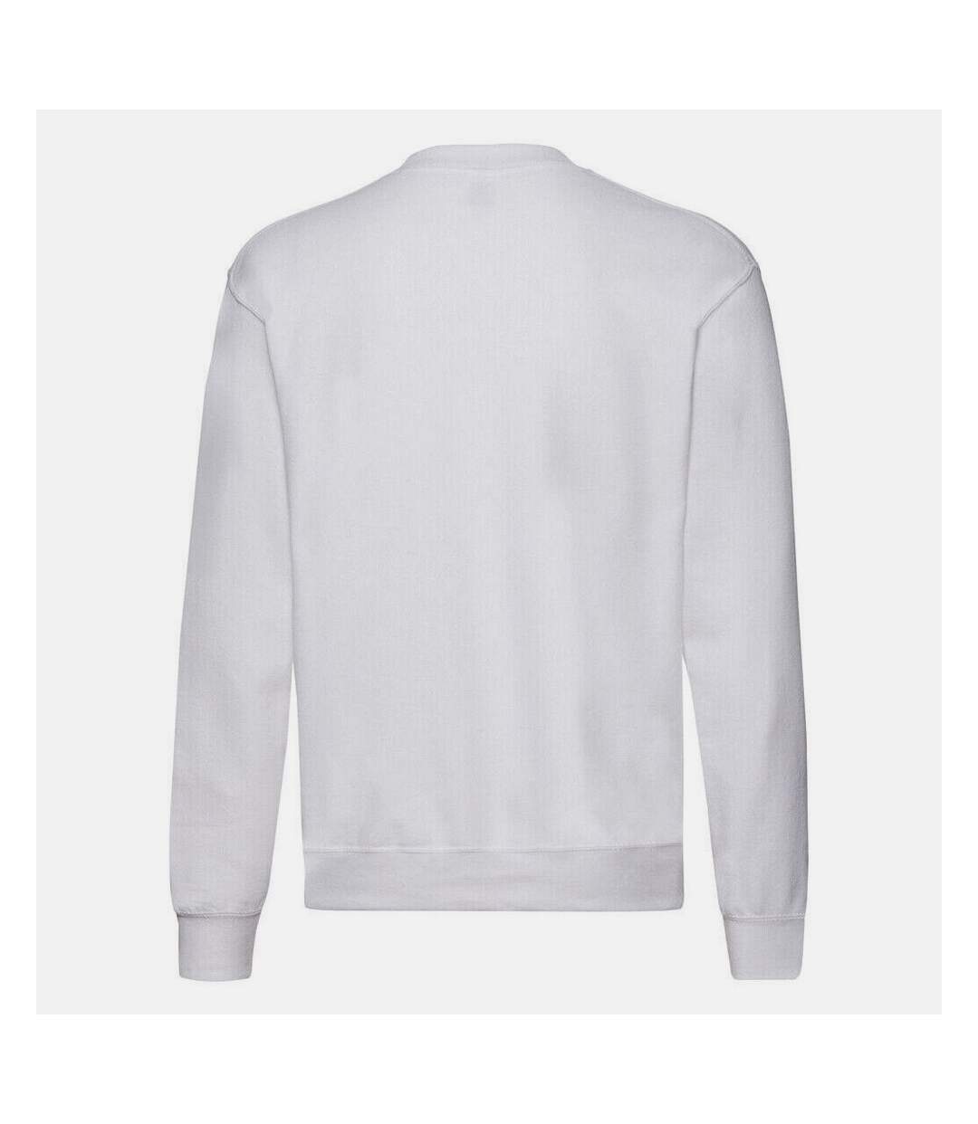 Sweat classic homme blanc Fruit of the Loom