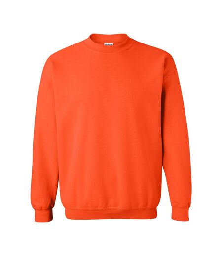 Gildan Heavy Blend Unisex Adult Crewneck Sweatshirt (Orange)