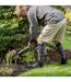 1 Pack Wide Calf Merino Wool Graduated Compression Socks | 15-20 mmHg-3