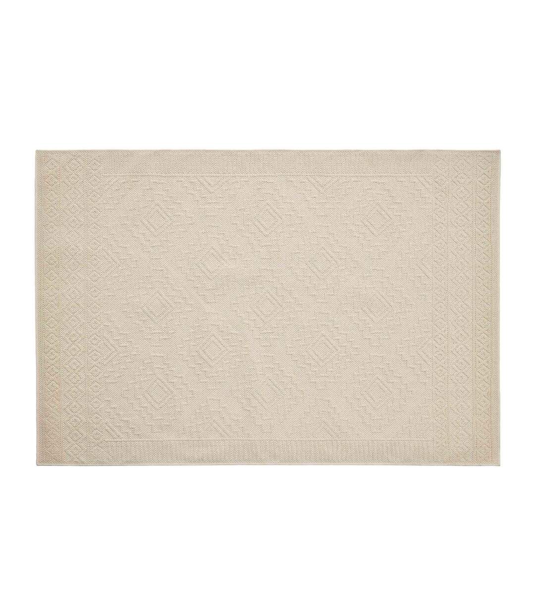 Tapis Tissé Relief Canyon 160x230cm Naturel-1