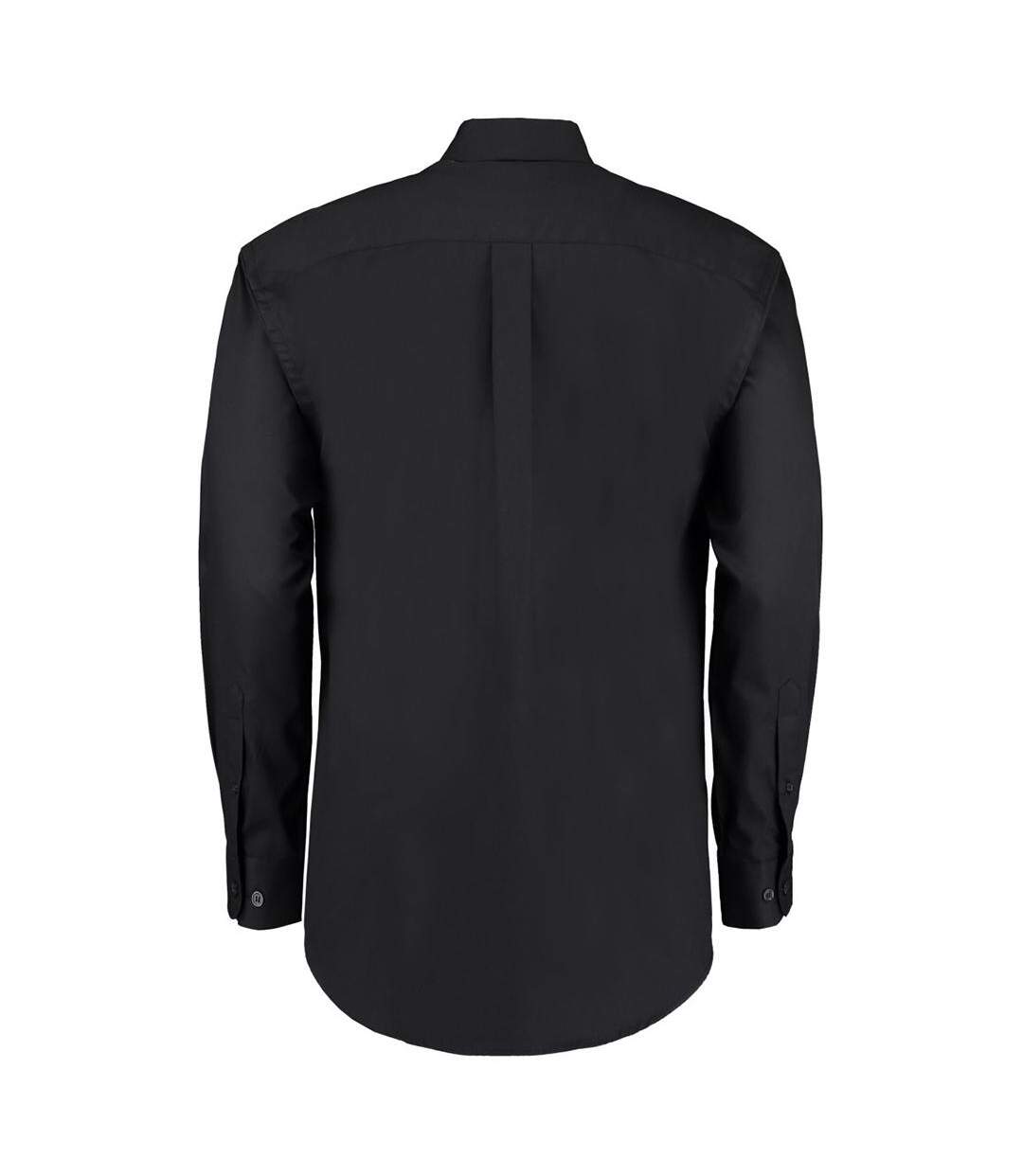 Chemise À Manches Longues Homme Noir Kustom Kit-2