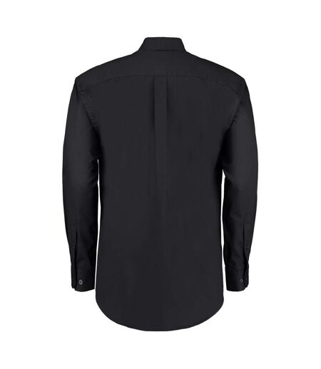 Chemise À Manches Longues Homme Noir Kustom Kit