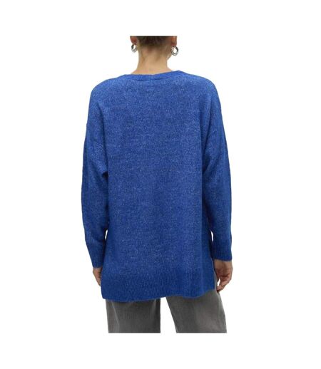 Pull Bleu Roi Femme Vero Moda Pullover - L