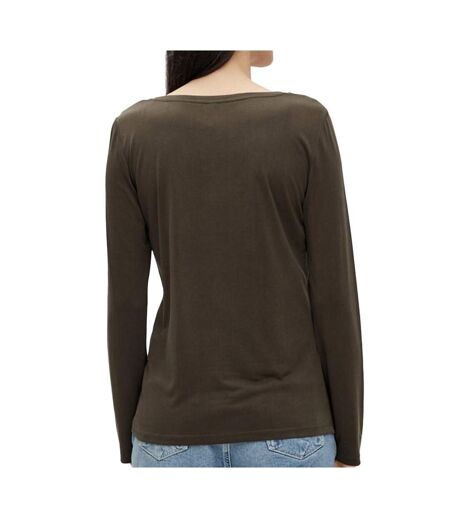 T-Shirt kaki femme pieces pckamala - s