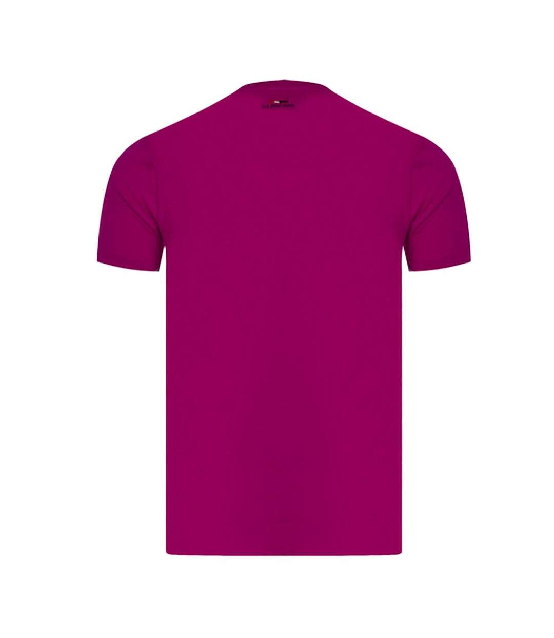 T-Shirt fuchsia homme us polo assn luca - 3xl-2