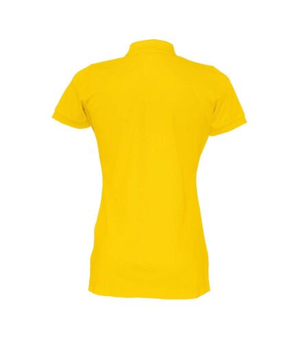 Cottover Womens/Ladies Pique Lady T-Shirt (Yellow) - UTUB250