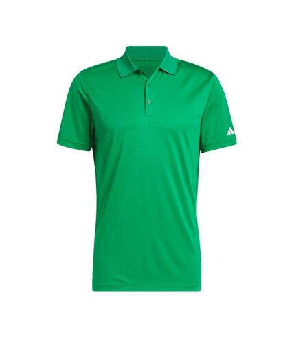 Adidas Clothing Mens Performance Polo Shirt (Green)