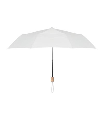 Parapluie Pliant Tralee Taille Unique Blanc MidOcean