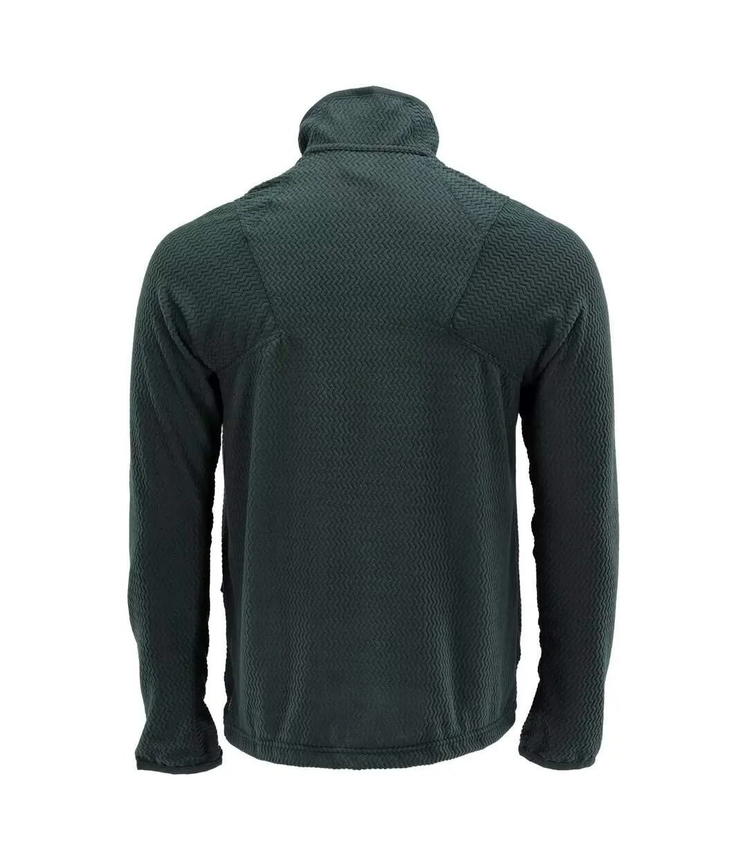 Mens Customised Patterned Fleece Jacket Forest Green Mascot-2