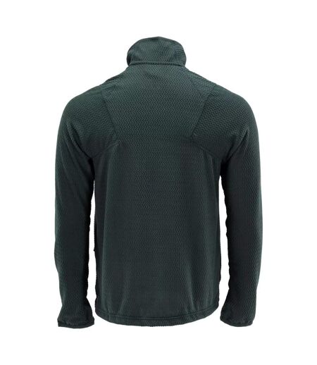Mens Customised Patterned Fleece Jacket Forest Green Mascot