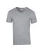 T-shirt softstyle adulte gris Gildan Gildan