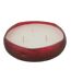 Bougie Parfumée Déco Livia 13cm Oud Amber Rouge-1