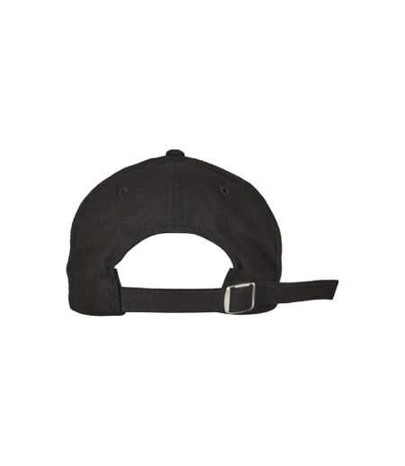 Casquette Ajustable Motif/style 6 Panneaux Noir Flexfit