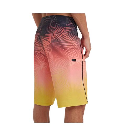 Maillot de bain orange/jaune homme o'neill hyperfreak