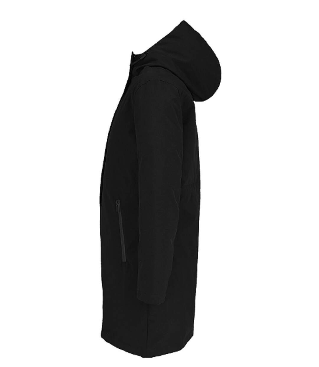 Parka chaude avec capuche - Femme - 04005 - noir-2