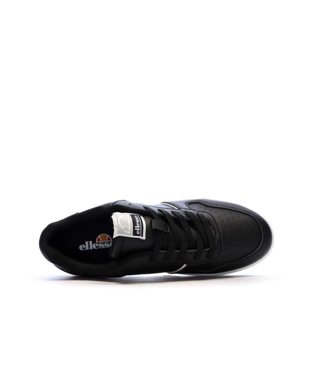Baskets noires homme ellesse star-4