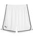 Mens Team Basketball Shorts White Puma-2