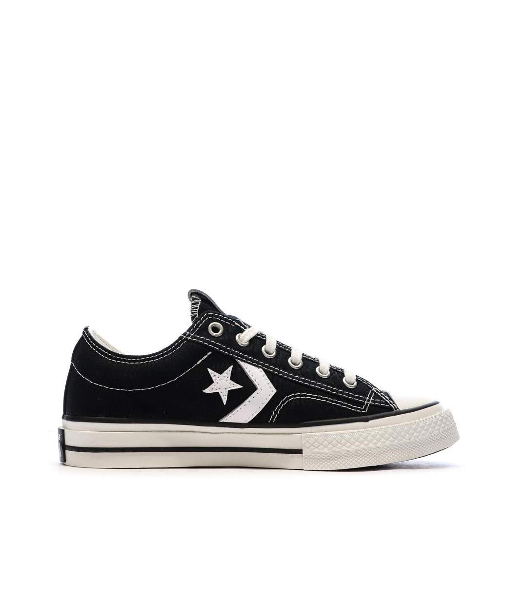 Baskets noir mixte converse star player 76-2