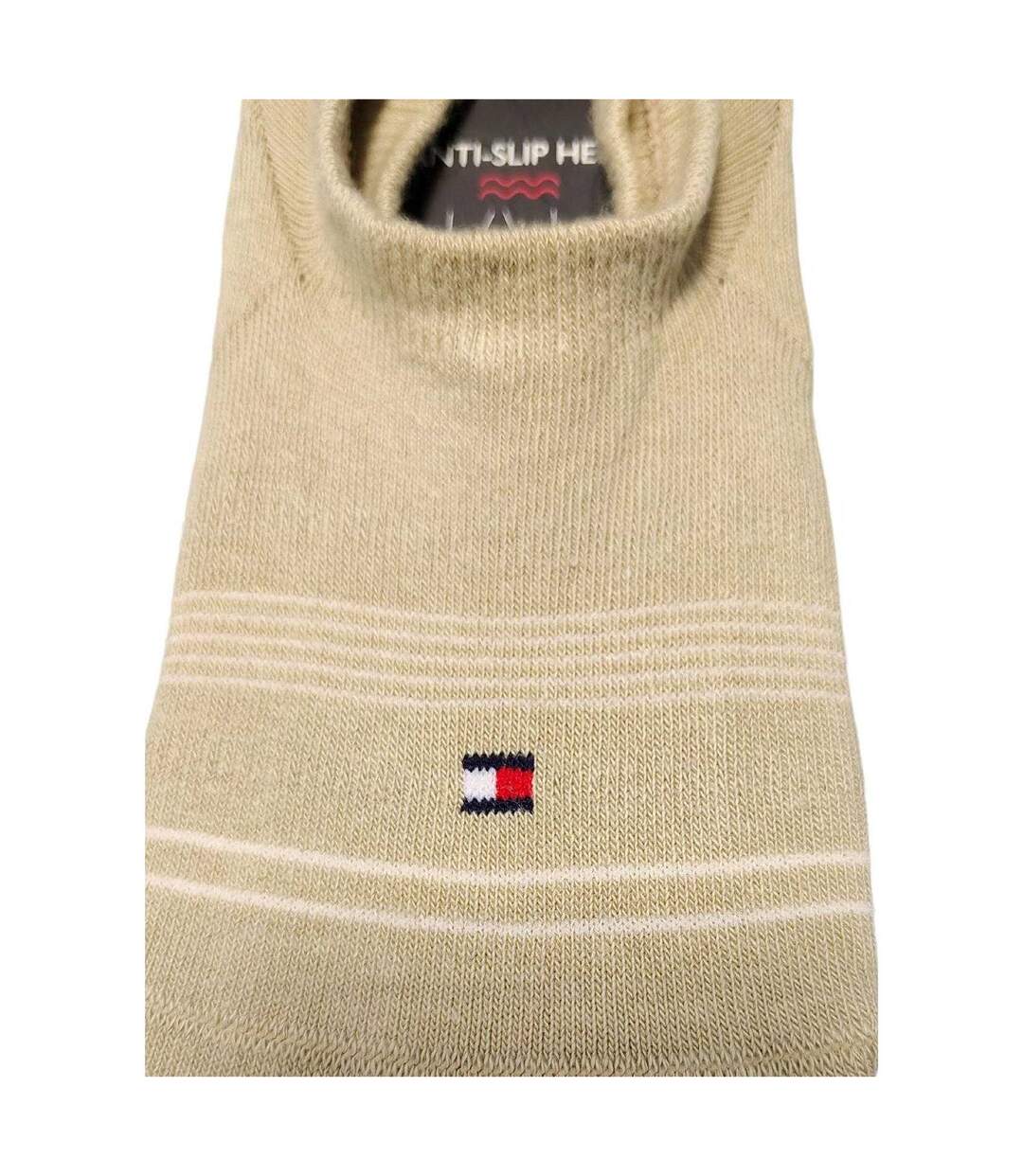 Socquettes Discrètes Motif/style Drapeau Homme Beige Clair Blanc Cassé Tommy Hilfiger-2
