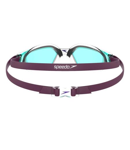 Lunettes De Natation Hydropulse Enfant Prune Sombre Transparent Bleu Clair Speedo