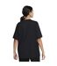 T-shirt Femme Noir Blanc Nike-3