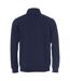 Mens classic full zip cardigan dark navy Clique-2