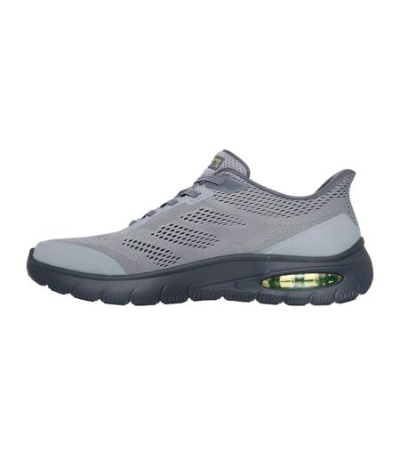 Baskets Slipair Sum Homme Gris Skechers