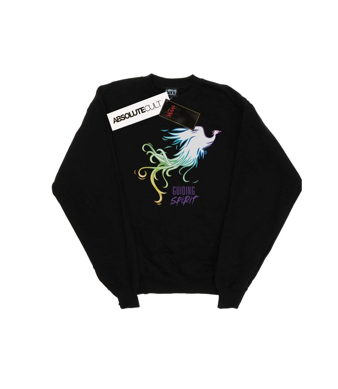 Disney Sweatshirt Womens/Ladies Mulan Movie Phoenix Guiding Spirit (Noir) - UTBI26562-1