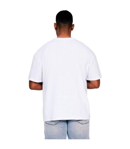 Casual Classics Mens Core Ringspun Cotton Oversized T-Shirt (White) - UTAB584