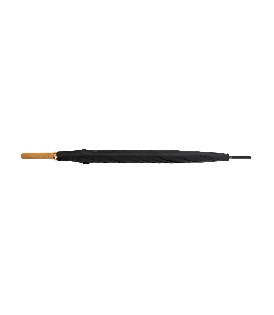 Impact aware bamboo stick umbrella one size black XD Collection-3