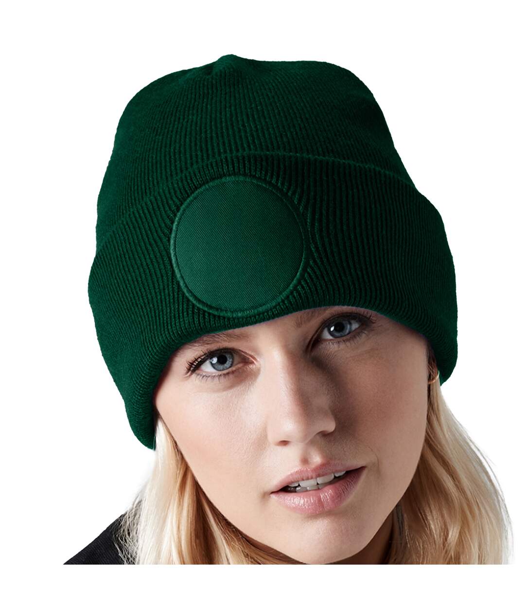 Bonnet unisexe vert bouteille Beechfield