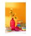 Vase Déco en Verre Mexican 73cm Fuchsia-3